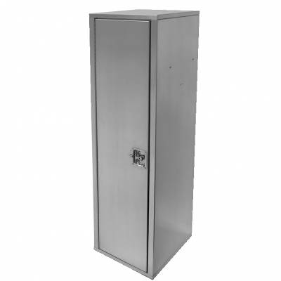 Aluminum locker unit