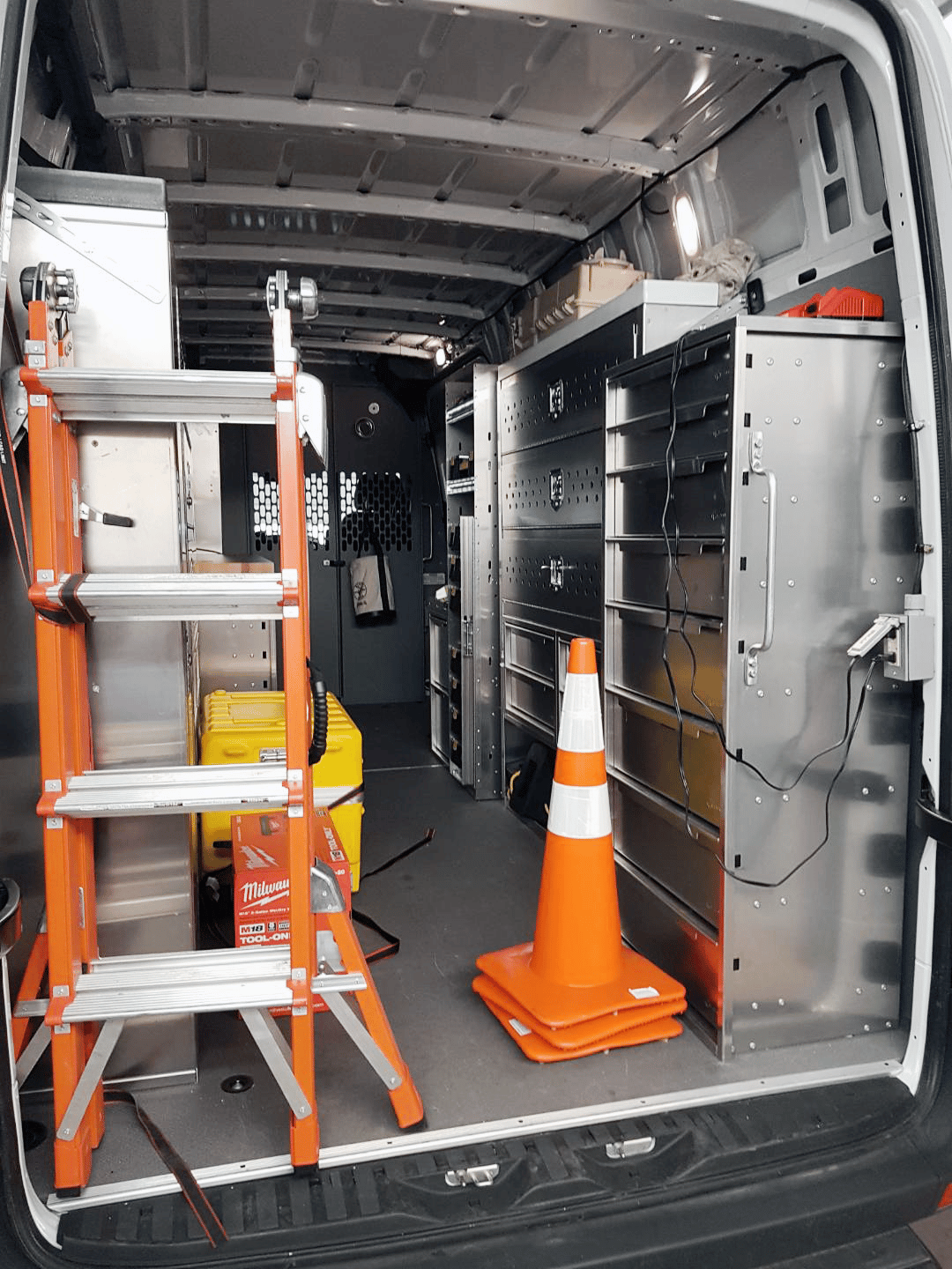 Van interiors for cargo, box, and step vans | EZ STAK®